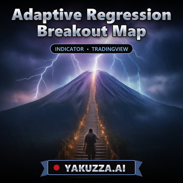 Adaptive Regression Breakout Map — Trend Indicator
