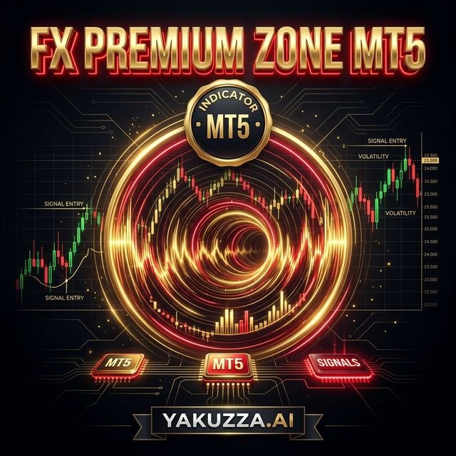 FX PREMIUM ZONE MT5 — مؤشر مناطق العرض والطلب المؤسساتية