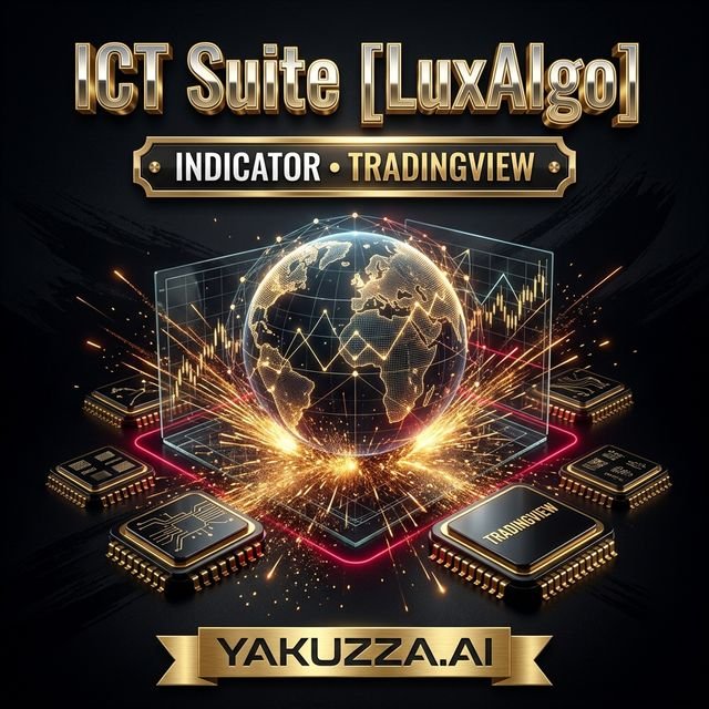 ICT Suite [LuxAlgo] — مؤشر تتبع السيولة على الفريمات العليا