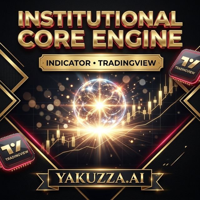 Institutional Core Engine — مؤشر تدفق الأوامر المؤسساتي ومناطق السيولة