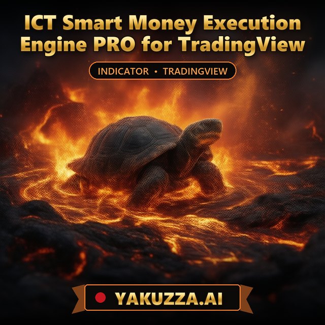 ICT Smart Money Execution Engine PRO for TradingView — Liquidity Indicator