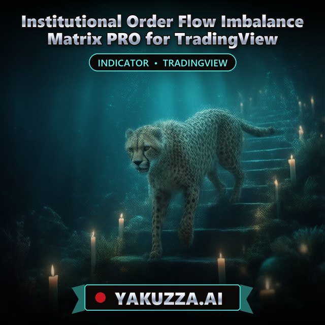 Institutional Order Flow Imbalance Matrix PRO for TradingView — Trend Indicator