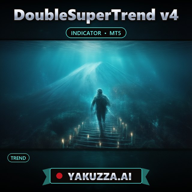 DoubleSuperTrend v4 — Double SuperTrend Trend Indicator