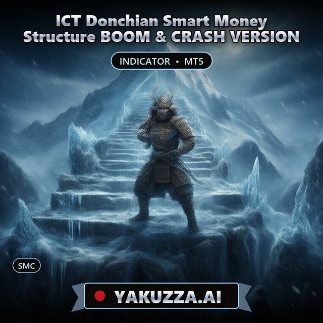 ICT Donchian Smart Money Structure BOOM & CRASH VERSION