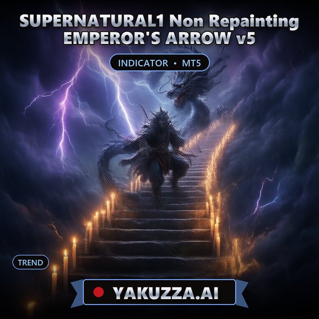 SUPERNATURAL1 Non Repainting EMPEROR'S ARROW v5 — Trend Direction Arrow Indicator