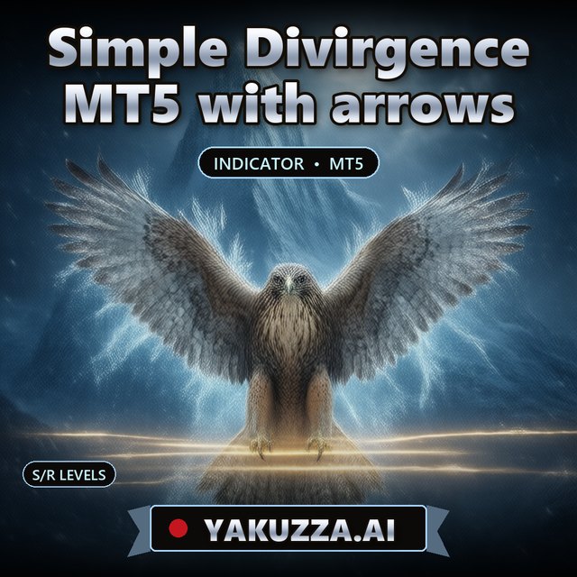 Simple Divirgence MT5 with arrows — Simple Divirgence MT5 Indicator