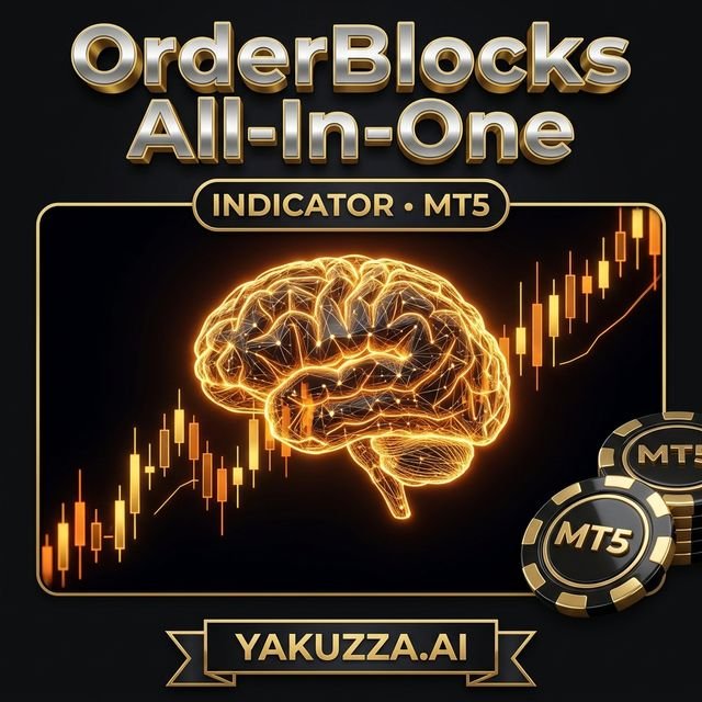 OrderBlocks.All-In-One — مؤشر مناطق أوردر بلوك — MT5