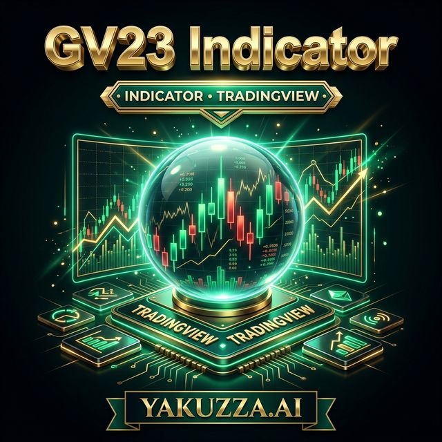 gv23 — مؤشر فلترة اتجاه بخط ترند وتنبيه