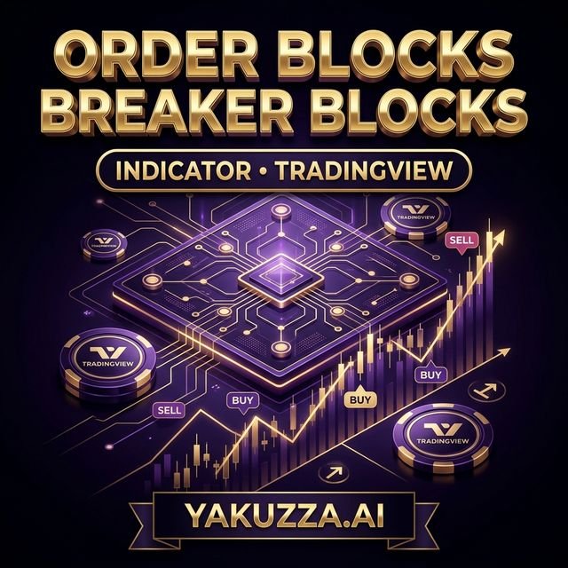 Order Blocks & Breaker Blocks + Support & Resist — مؤشر أوردر بلوك ودعم ومقاومة ديناميكي — TradingView
