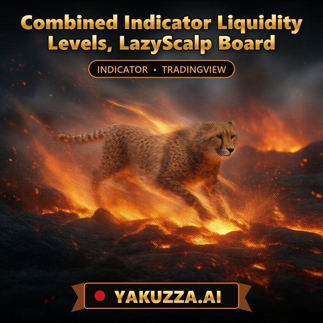 Combined Indicator Liquidity Levels, LazyScalp Board — Scalping Indicator