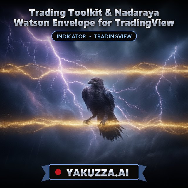 Trading Toolkit & Nadaraya Watson Envelope for TradingView — Support & Resistance Indicator