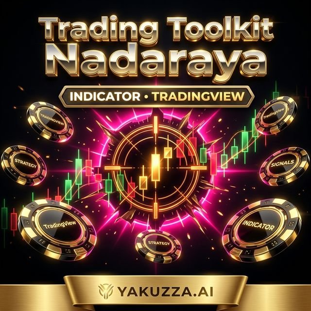 Trading Toolkit & Nadaraya Watson Envelope for T — مؤشر غلاف نادارايا-واتسون مع أدوات تداول