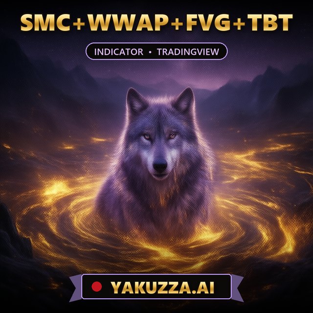 SMC+WWAP+FVG+TBT — Market Structure & Liquidity Indicator