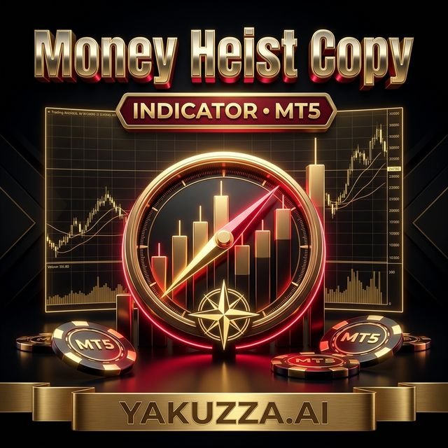 Money Heist Genuine Copy — مؤشر لأزواج Boom and Crash (Deriv)