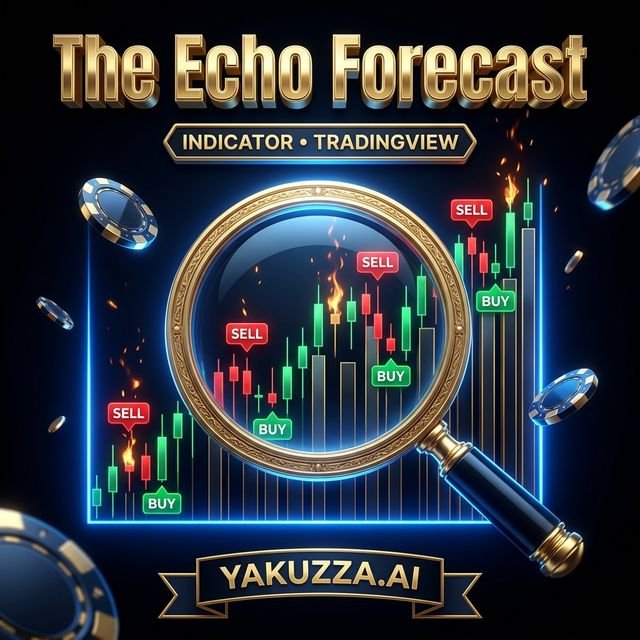 The Echo Forecast [LUXALGO] — مؤشر مقارنة أنماط تاريخية