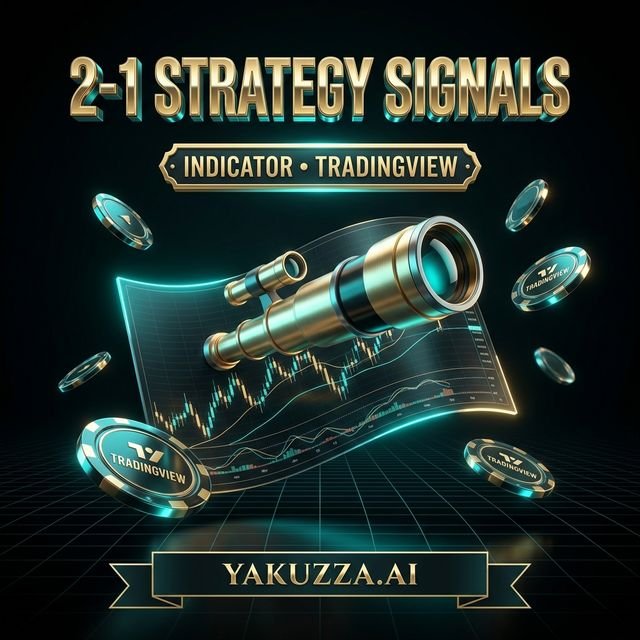 2-1 strategy with signals — مؤشر إشارات فيبوناتشي على شمعة الافتتاح