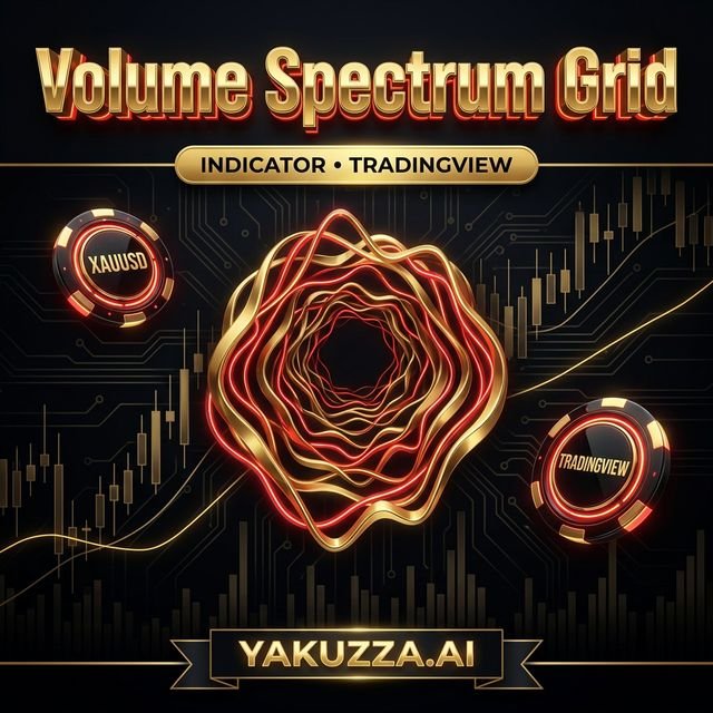Volume Spectrum Grid – Liquidity Mapping Engine — مؤشر خريطة السيولة وحجم التداول