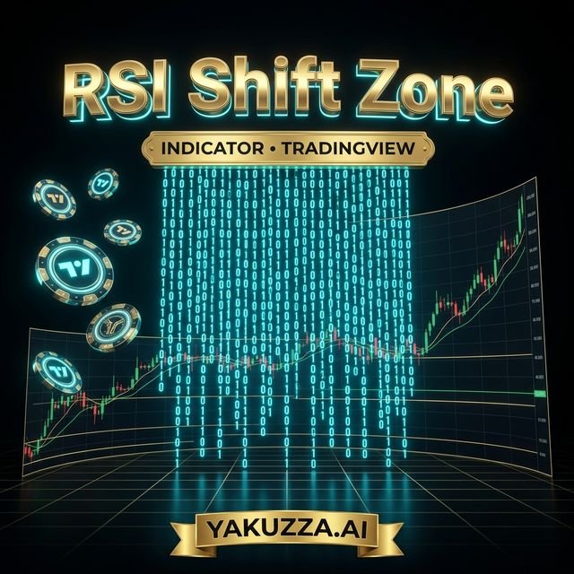 RSI Shift Zone [ChartPrime] — مؤشر مناطق انعكاس الزخم على RSI