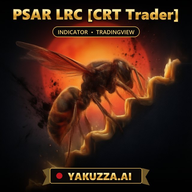 PSAR LRC [CRT Trader] — Trend Indicator