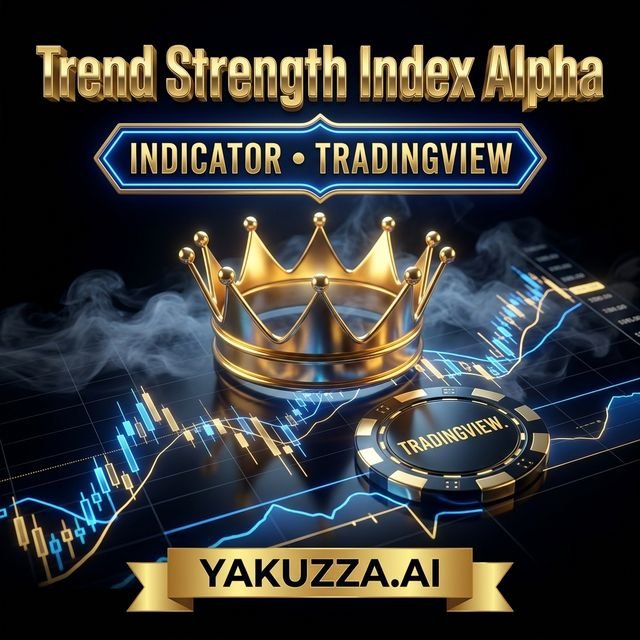 Trend Strength Index Alpha Extract for TradingVi — مؤشر قوة الاتجاه بالفوليوم والتقلب