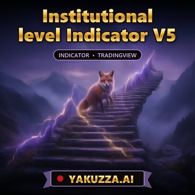 Institutional level Indicator V5 — Market Structure Indicator