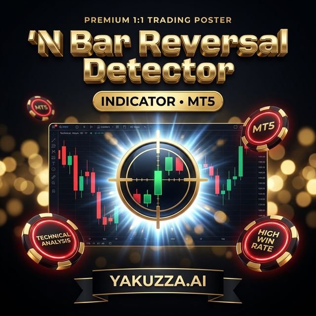 N Bar Reversal Detector — كاشف نمط الانعكاس بعدد شمعات محدد