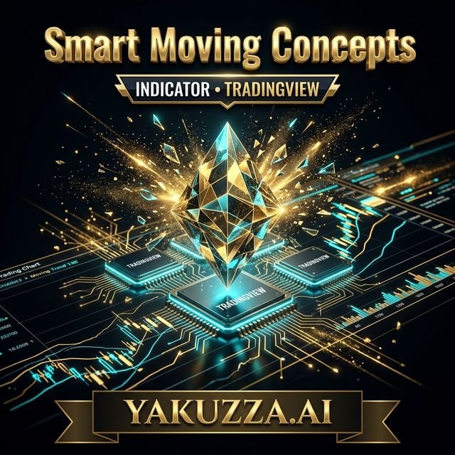 Smart Moving Concepts — مؤشر مفاهيم السيولة المؤسساتية Smart Money