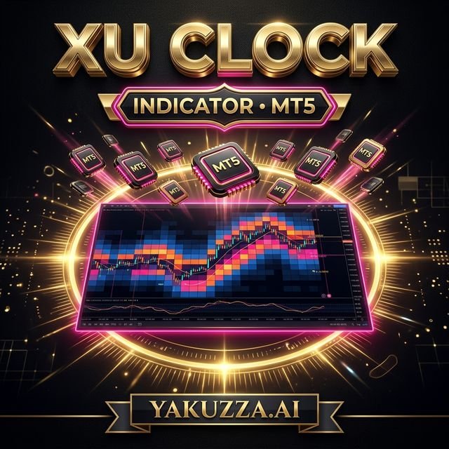 XU CLOCK — مؤشر جلسات التداول الحية