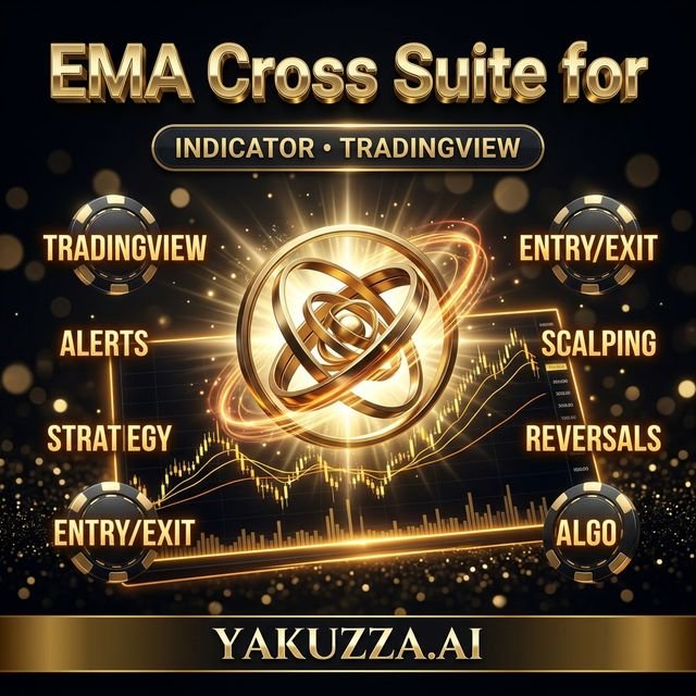 EMA Cross Suite for TradingView — مؤشر تقاطعات المتوسطات EMA