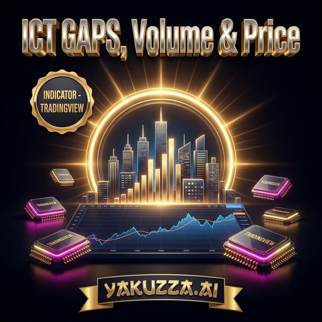 ICT GAPS, Volume & Price Imbalances for TradingV — مؤشر السيولة