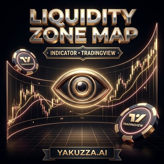 Liquidity Zone Map — مؤشر خريطة مناطق السيولة