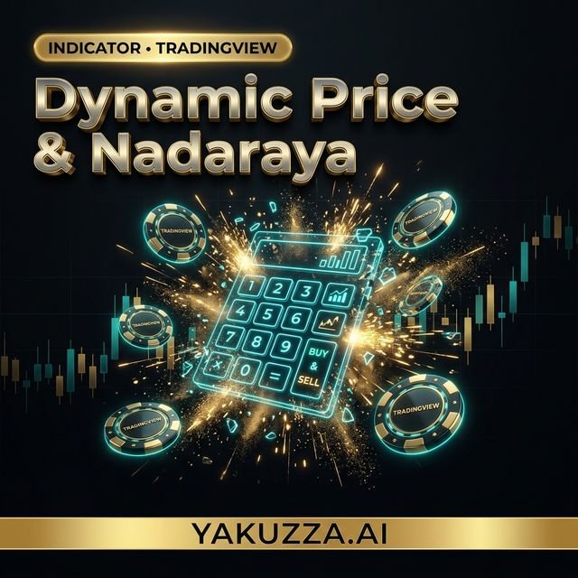 Dynamic Price & Nadaraya Watson Envelope for Tra — مؤشر السعر الديناميكي مع غلاف Nadaraya-Watson