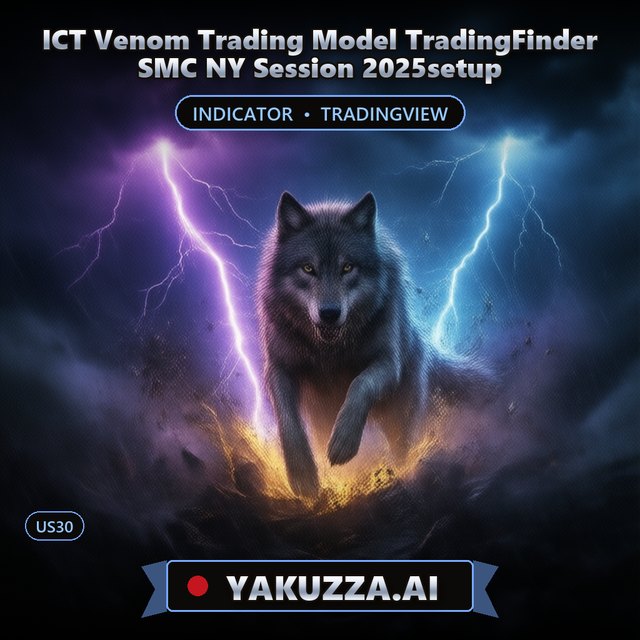 ICT Venom Trading Model TradingFinder SMC NY Session 2025setup — Breakout Indicator