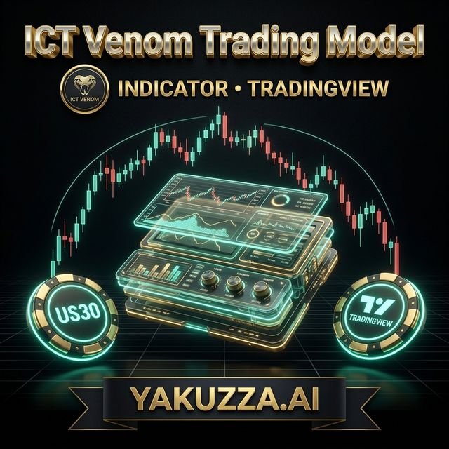 ICT Venom Trading Model TradingFinder SMC NY Ses — مؤشر نموذج فينوم ICT — جلسة نيويورك