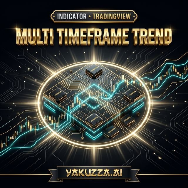 Multi Timeframe Trend Indicator with Signals for — مؤشر الاتجاه متعدد الفريمات بإشارات