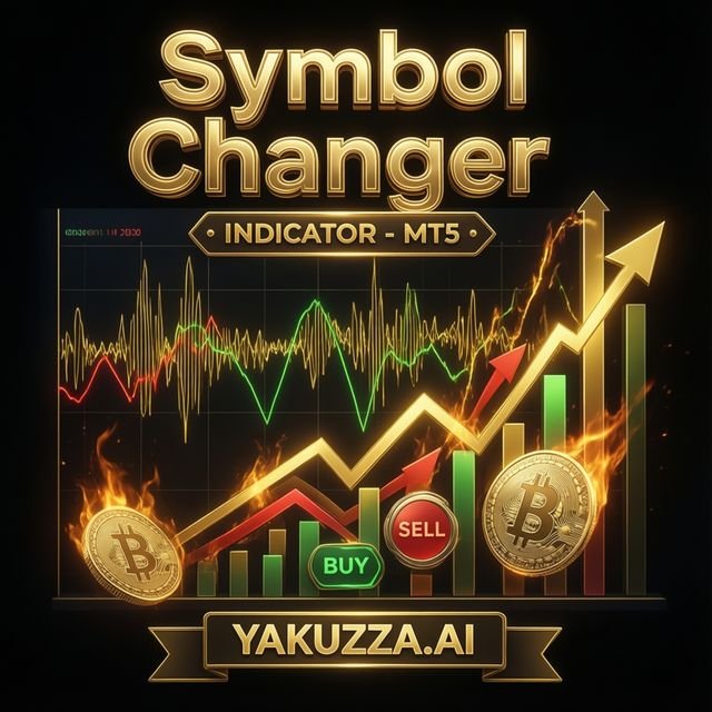Symbol Changer — مؤشر الباوند دولار، الدولار ين والذهب