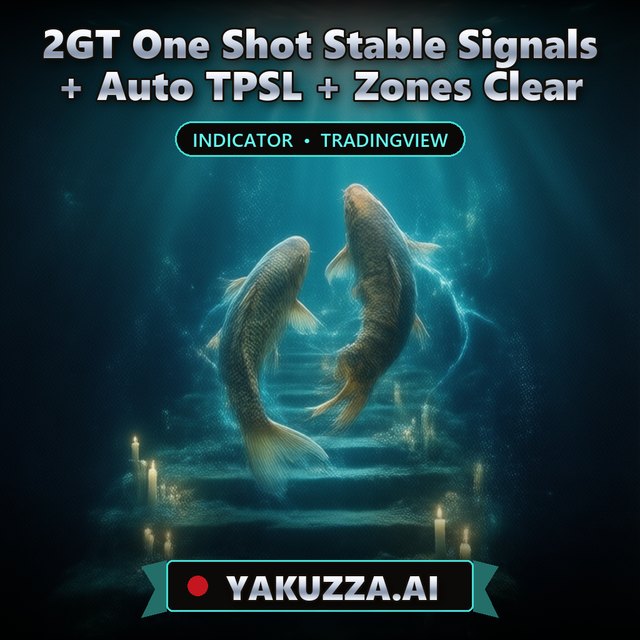 2GT One Shot Stable Signals + Auto TPSL + Zones Clear — Trend Indicator