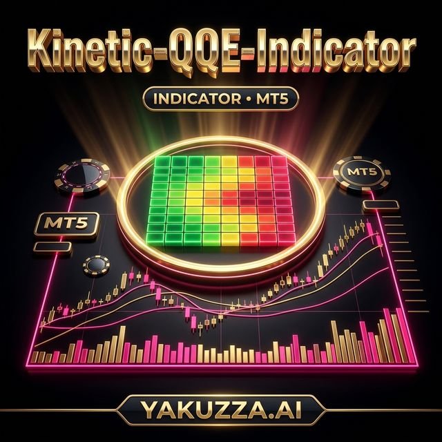 Kinetic-QQE-Indicator — مؤشر الزخم QQE المتقدم بالألوان