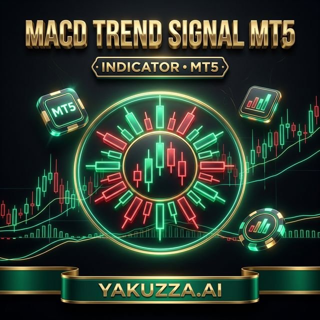 MACD TREND SIGNAL MT5 — مؤشر إشارات الماكد للاتجاه