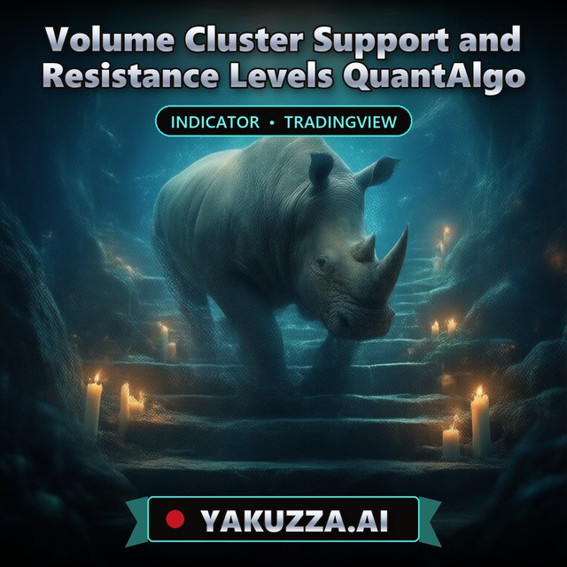 Volume Cluster Support and Resistance Levels QuantAlgo — Trend Indicator