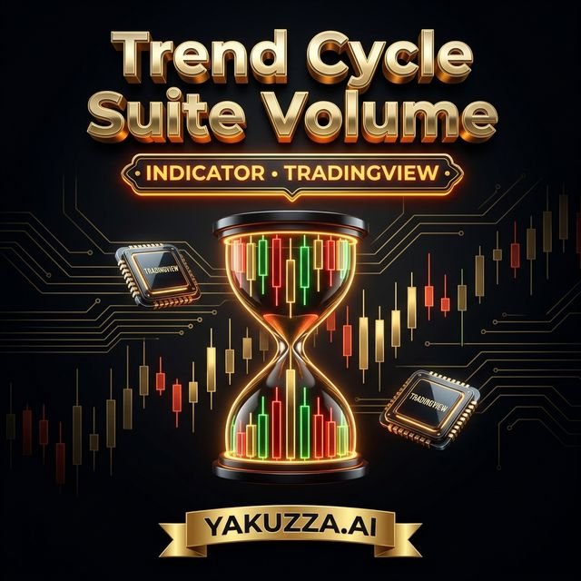 Trend Cycle Suite Volume — مؤشر دورة الاتجاه مع الحجم