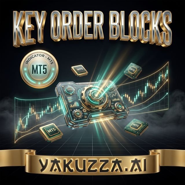 KEY ORDER BLOCKS — مؤشر السيولة والدعم والمقاومة