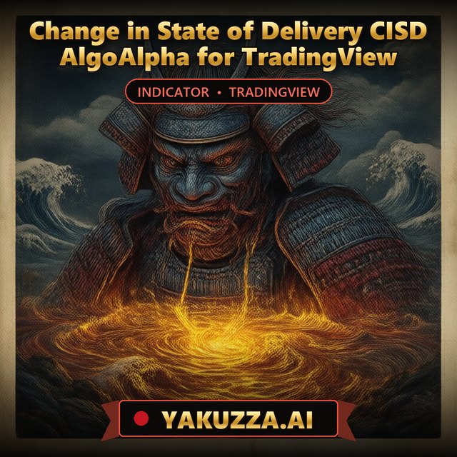 Change in State of Delivery CISD AlgoAlpha for TradingView — Liquidity Indicator