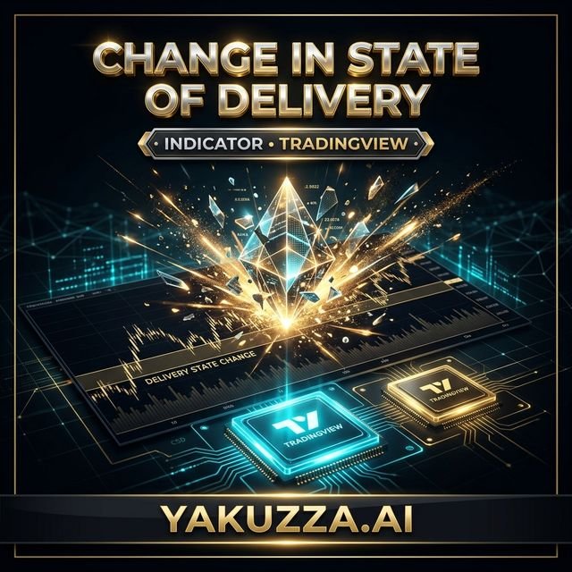 Change in State of Delivery CISD AlgoAlpha for T — مؤشر تغيّر حالة التسليم