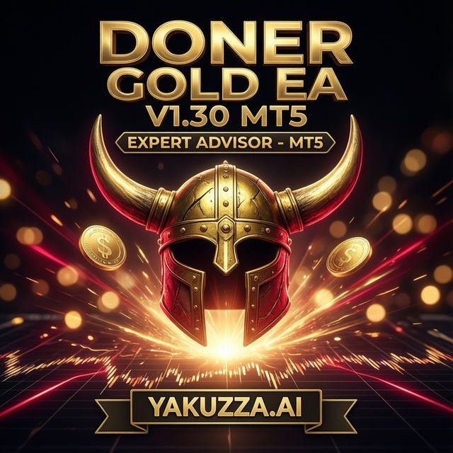 DONER GOLD EA V1.30 MT5 — روبوت الذهب بالسكالبينغ والشبكة