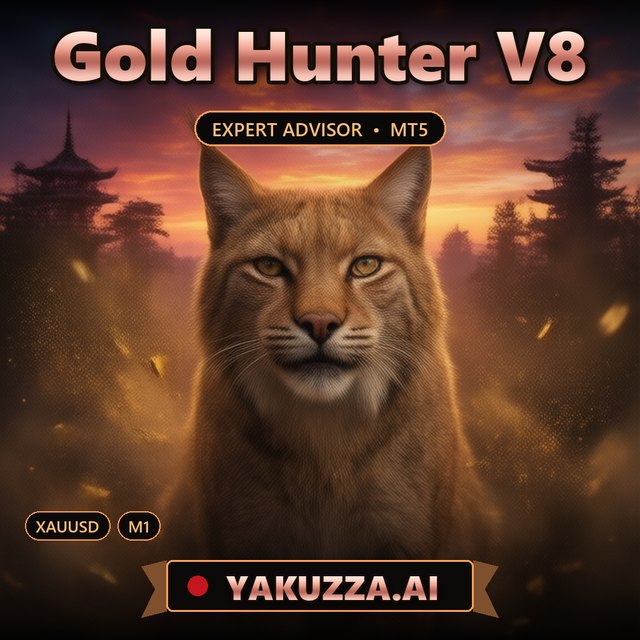 Gold Hunter V8 — Gold Robot
