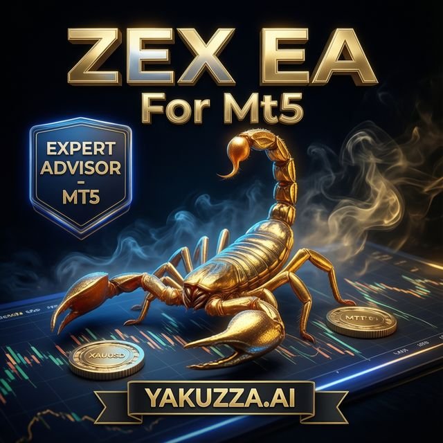 ZEX EA For Mt5 — روبوت تداول الذهب آلي