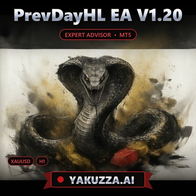 PrevDayHL EA V1.20 — Gold Grid Robot