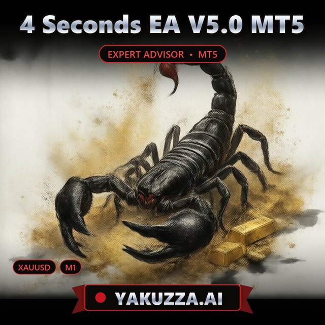 4 Seconds EA V5.0 MT5 — Gold Robot