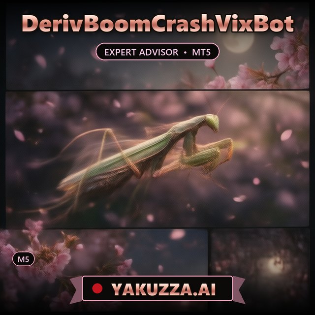 DerivBoomCrashVixBot — Scalping & Grid Robot
